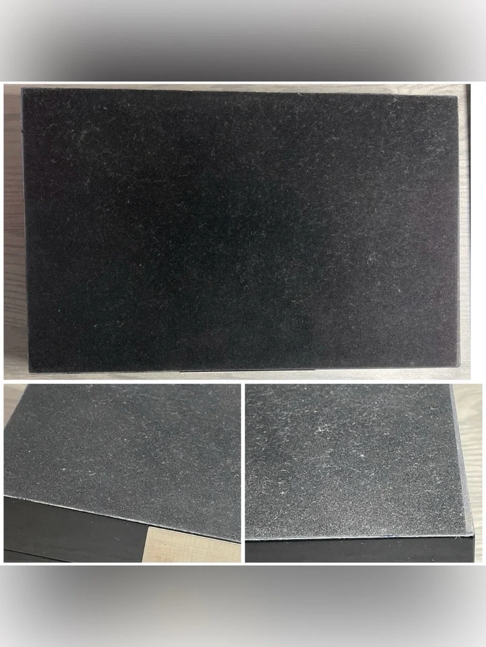 Jewelry Box w/ Lined Interior • Black - Trinket